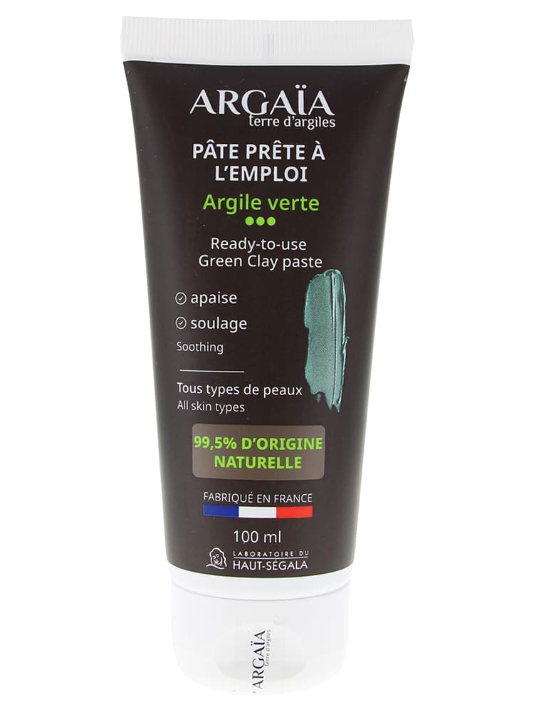 Laboratoire du Haut-Ségala Pâte Prête à l'Emploi Argile Verte 100 ML