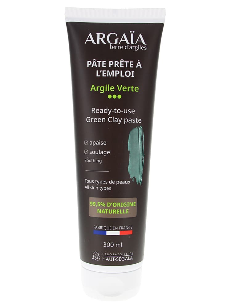 Laboratoire du Haut-Ségala Pâte Prête à l'Emploi Argile Verte 300 ML