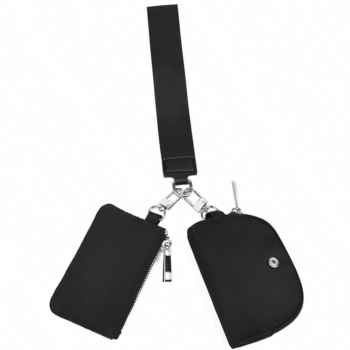 Sac à main multifonctionnel pour poignet de femme à la mode, mini-porte-monnaie simple et portable pour cartes bancaires, sac de téléphone sportif